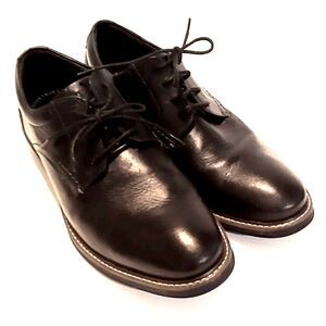 Men's Nunn Bush Black Leather Oxford Lace Up Shoes Comfort Cel 81339-001 Sz 9M
